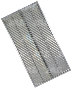 JAG25-0077 Sito żaluzjowe ocynkowane górne, lamela-22mm