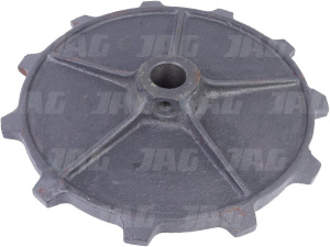 JAG04-0135 Koło zębate podajnika pochyłego dolne (bez tulejki, otwór na fi30), CLAAS 0006104600 000610498
