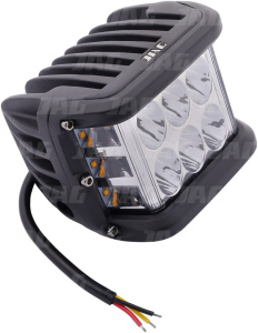 JAG96-0084 Lampa robocza LED, 27W,12-24V, 9 EPISTAR LED, Prostokątna, Kierunkowskaz JAG