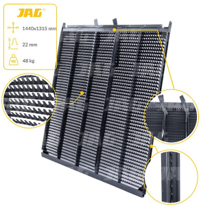 80430148 Sito żaluzjowe górne, lamela-22mm Premium, NEW HOLLAND 80430148