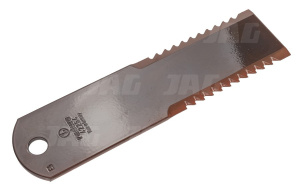 JAG01-0033 Nóż sieczkarni stały zębaty RADURA, CLAAS 0000600300 JOHN DEERE Z35241