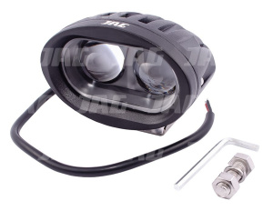 JAG96-0005 Lampa robocza LED, ultrafioletowa, 10W, 10-80V, 2LEDx5W, SPOT JAG