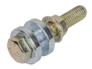 JAG01-0176 Śruba montażowa podnośnika wyległego zboża z rolką, LAVERDA 322709700 LA322709700