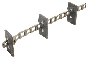 DQ02502 Przenośnik łańcuchowy kompletny (łopatki skręcane) JAG, JOHN DEERE DQ02502