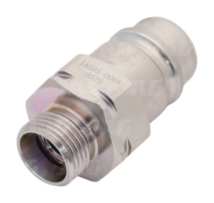 JAG95-0068 Szybkozłącze hydrauliczne grzybkowe-wtyczka z gwintem zewnętrznym, DN12,5, M18X1,5, 12L, ISO 7241-A