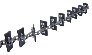 JAG04-0088 Przenośnik łańcuchowy kompletny (łopatki skręcane) JAG, CLAAS 0006827960 0006827961