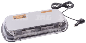 JAG96-0085 Lampa Błyskowa 32 LED, 27W, 12-24V pomarańczowa/magnes JAG