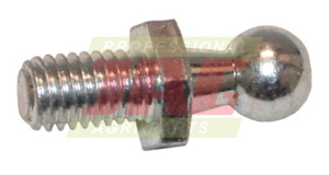 JAG99-1266 Sworzeń kulowy siłownika gazowego M8x1.25/13mm, kula:10mm.