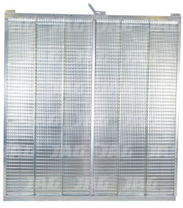 87712275 Sito żaluzjowe ocynkowane dolne, lamela-10mm Premium, CNH 1322464C6 1322464C2