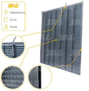 JAG25-0009 Sito żaluzjowe górne, lamela-22mm JAG PREMIUM