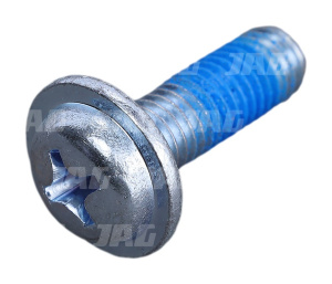 Śruba 8x25 DIN967 ocynk (krzyżak) z preaplikacją