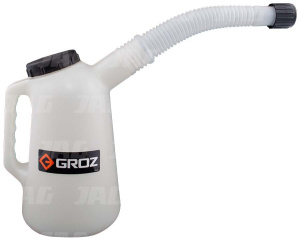 JAG90-0004 Nalewak warsztatowy plastikowy 1L GROZ