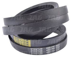 0102129 Pas klinowy GATES AGRI 2 szt, AGCO 418209M1 418209M2