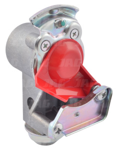 1788946 Złącze pneumatyczne z zintegrowanym filtrem oraz gwintem zewnętrznym czerwone M16X1,5