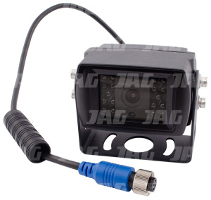 JAG97-0031 Kamera przewodowa, 18 Diod IR, HD, IP69K, 1280x720, na przód, Grzałka