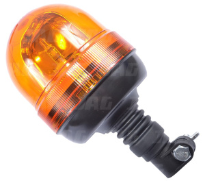 JAG96-0057.01 Lampa Błyskowa JAG HALOGEN, 12-24V, H1 , Uchwyt na elastyczny trzpień, Średni klosz
