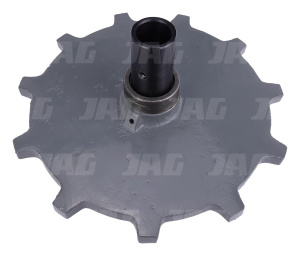 JAG04-0136 Koło zębate podajnika pochyłego dolne 11Z (z tulejką na Fi 30mm)