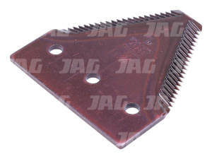 JAG01-0027 Nożyk kosy górno nacinany 11TPI RADURA, CLAAS 0006112031 0007679360