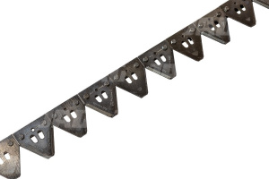 AH168890 Kosa JD 15-22ft system SCH EASY CUT II segmentowa /RADURA 14TPI sections/ RASSPE Germany, JOHN DEERE AH168890 AH168891