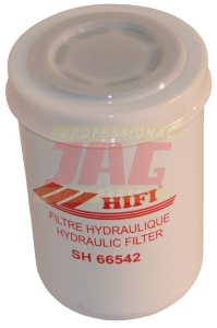 JAG63-0002 Filtr hydrauliki HIFI, JOHN DEERE AN203010 CLAAS 0005784640