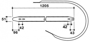 JAG56-0020 Osłona podbieracza JAG PREMIUM