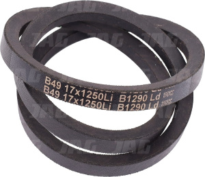 17x1250Li/1290Ld B49 Pas klinowy GATES DELTA CLASSIC, AGCO 621262M1 1616477M1