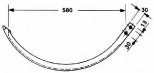 JAG51-0024 Iglica aluminiowa JAG PREMIUM