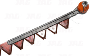 JAG01-0159/1 Kosa CLAAS 7,50m/25ft 2-bagn./RADURA sections/ kpl. JAG PREMIUM, CLAAS 0006702482 0006308910