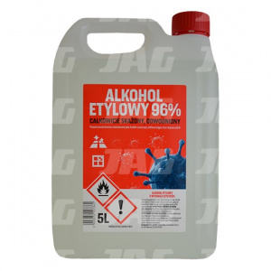 JAG99-1329 Alkohol etylowy całkowicie skażony 96% odwodniony 5L