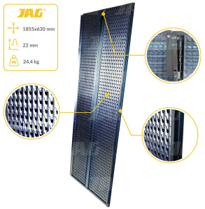 JAG05-0430 Sito żaluzjowe ocynk górne, lamela-22mm JAG PREMIUM