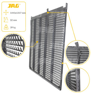 84320038 Sito żaluzjowe górne, lamela-32mm Premium, NEW HOLLAND 84320038