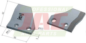 LCA69805 Stalka główki lewa MWS Germany