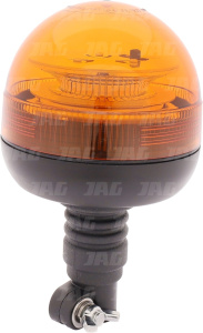 JAG96-0091 Lampa Błyskowa 39LED, 12-24V, R65, R10, Uchwyt na elastyczny trzpień JAG