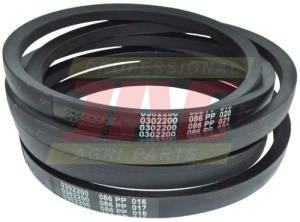 0302200 Pas klinowy GATES AGRI 2szt, CNH 84817628 9513984