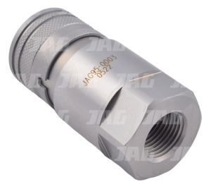 JAG95-0003 Szybkozłącze hydrauliczne flat face(suchoodcinające)-gniazdo, 1/2