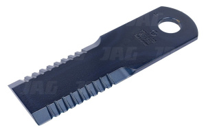 JAG41-0054 Nóż sieczkarni RADURA- PRIME LINE, NEW HOLLAND 87318316 JOHN DEERE Z105500