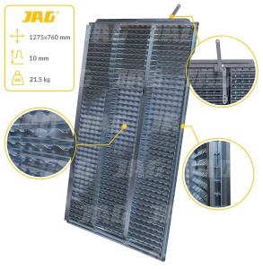JAG05-0513 Sito żaluzjowe ocynkowane dolne, lamela-TM6 JAG PREMIUM, CLAAS 0005549010