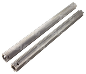 1045629 Rura profilowana 0V 34,5x40x4 2900mm Walterscheid (75.11.00).