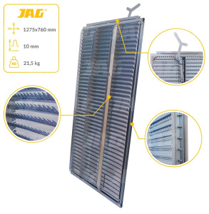 JAG05-0304 Sito żaluzjowe ocynkowane dolne, lamela-10mm JAG PREMIUM, CLAAS 0005535400 0018089920
