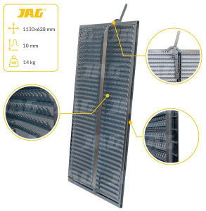 JAG05-0062 Sito żaluzjowe ocynkowane dolne, lamela-10mm JAG PREMIUM, CLAAS 0006739010