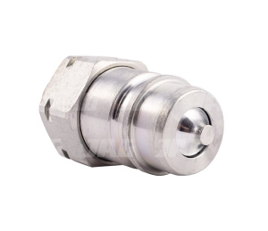 JAG95-0065 Szybkozłącze hydrauliczne grzybkowe-wtyczka z gwintem zewnętrznym, DN12,5, M14X1,5, 8L, ISO7241-A