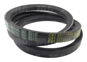 22x1542Li/1600Ld C61 Pas klinowy GATES DELTA CLASSIC, AGCO 1604055M1 1604055M2