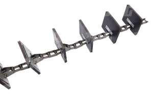 JAG04-0100 Przenośnik łańcuchowy kompletny (łopatki nitowane) JAG, CLAAS 0006427232