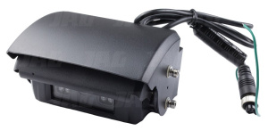 JAG97-0014 Kamera do monitoringu przewodowa, 600TVL, 12 Diod IR, IP69K, na tył