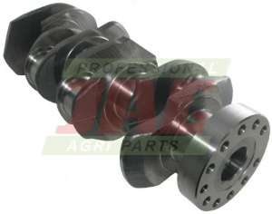 ZZ90202 Wał korbowy Perkins na simmering 3/10 otworów (szeroka płetwa) 4.236 / 4.248 - BEZ TURBO