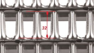 87109834 Sito żaluzjowe ocynk górne do kukurydzy lamelka 32mm