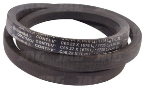 22.0X1676 Pas klinowy C66 CONTINENTAL, LAVERDA 340433405 LA340433405