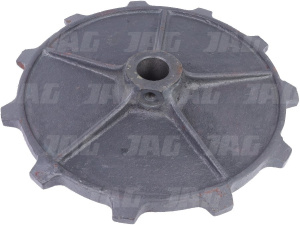 JAG04-0135 Koło zębate podajnika pochyłego dolne (bez tulejki, otwór na fi30), CLAAS 0006104600 000610498