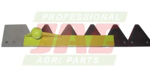 JAG01-0052 Kosa CLAAS 2,60m /RADURA sections/ kpl. JAG PREMIUM, CLAAS 0006106420 0006112090