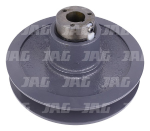 JAG05-0283+JAG05-0287 Koło pasowe wialni kompletne 250mm JAG PREMIUM, CLAAS (000603406 00006034071) + 0006034081